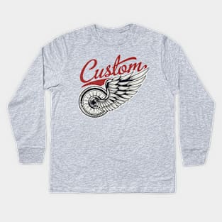 Custom Tazzum Kids Long Sleeve T-Shirt